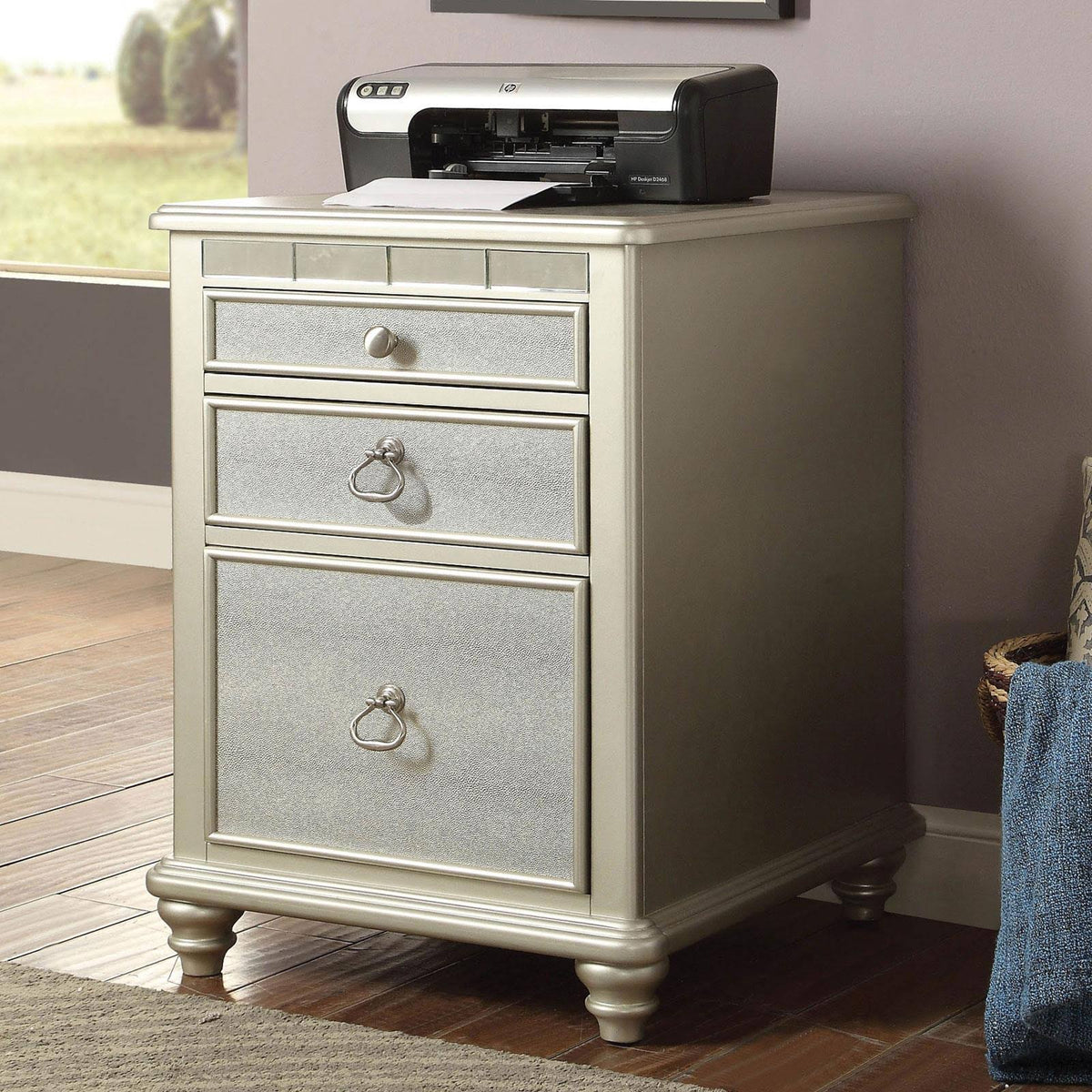 Silver File Cabinet K719845