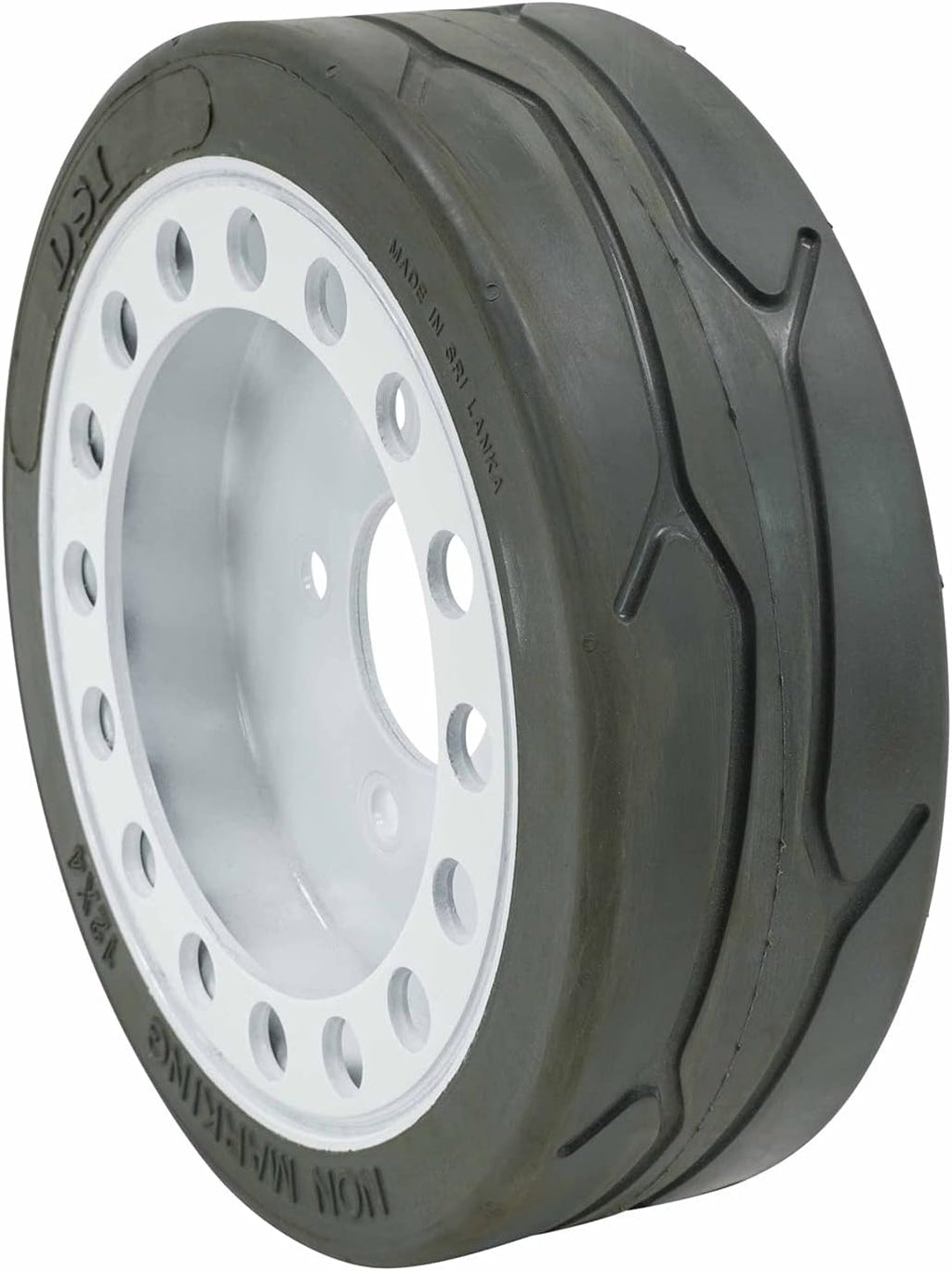 Scissor Lift Tires 12 x 4 Non-Marking Wheel Assembly G129809
