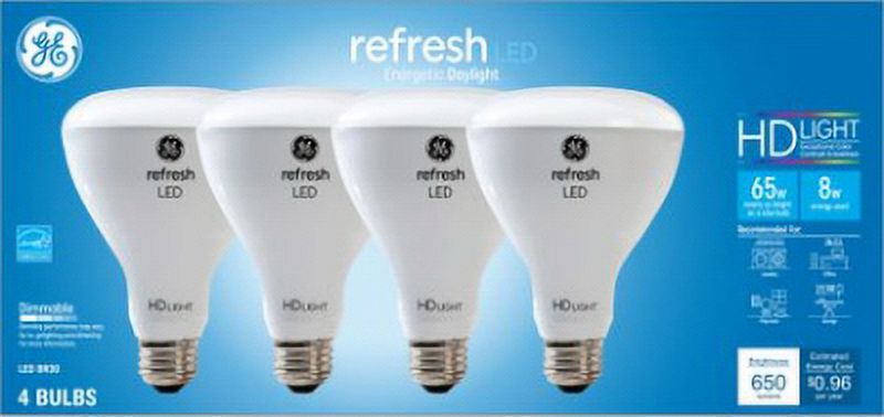 4 Pack 10W Daylight Frost LED Bulb O101