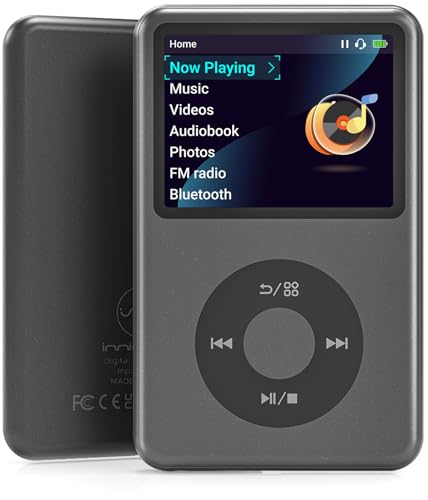 128G Bluetooth Digital Music Player Black F9282
