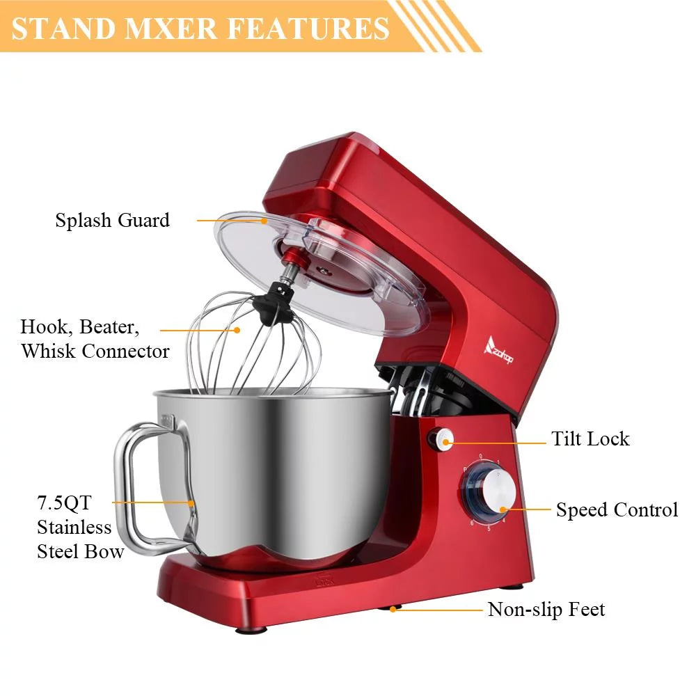 7L 660W Mixing Pot with Handle H598