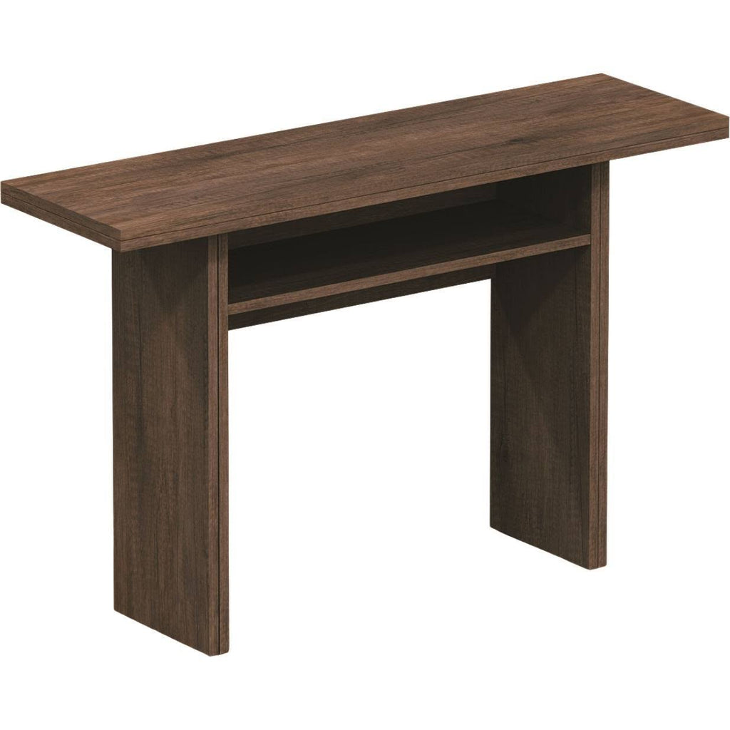 Dark Oak Wood Grain Console Table P913449