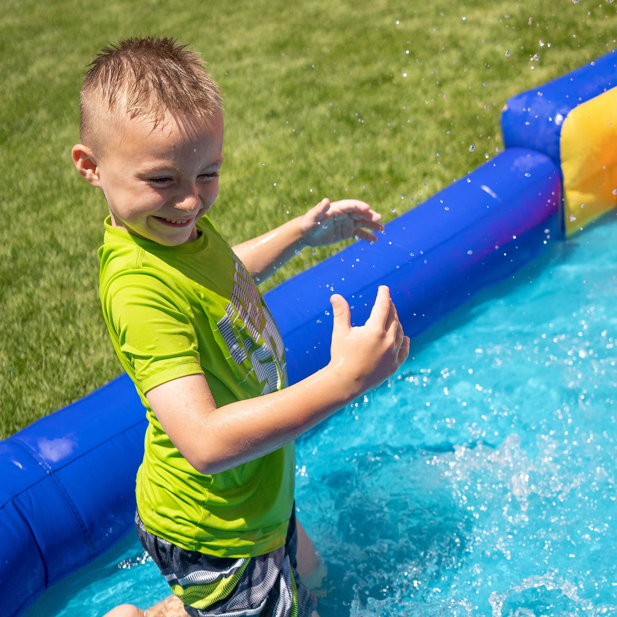 Inflatable Water Slide with Heavy Duty Blower W767