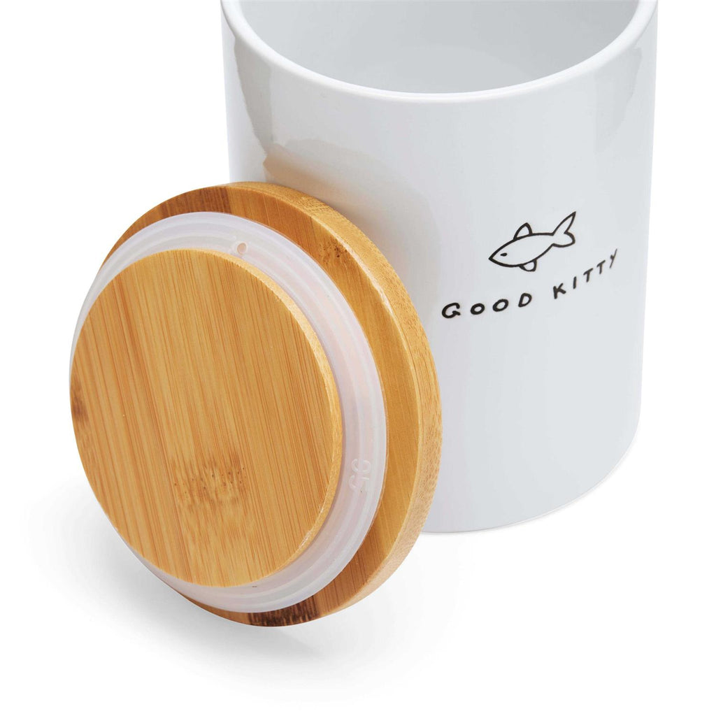 Ceramic Cat Treat Jar G28681