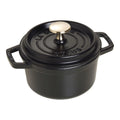 0.75 Qt. Cast Iron Round Dutch Oven in Black K43341