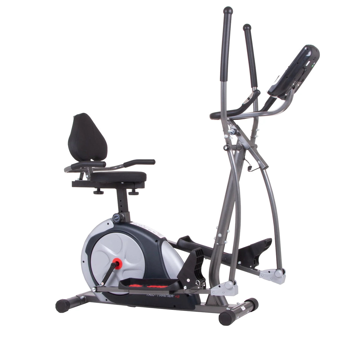 3-in-1 Elliptical and Exercise Bike with Heart Rate Monitor B977276