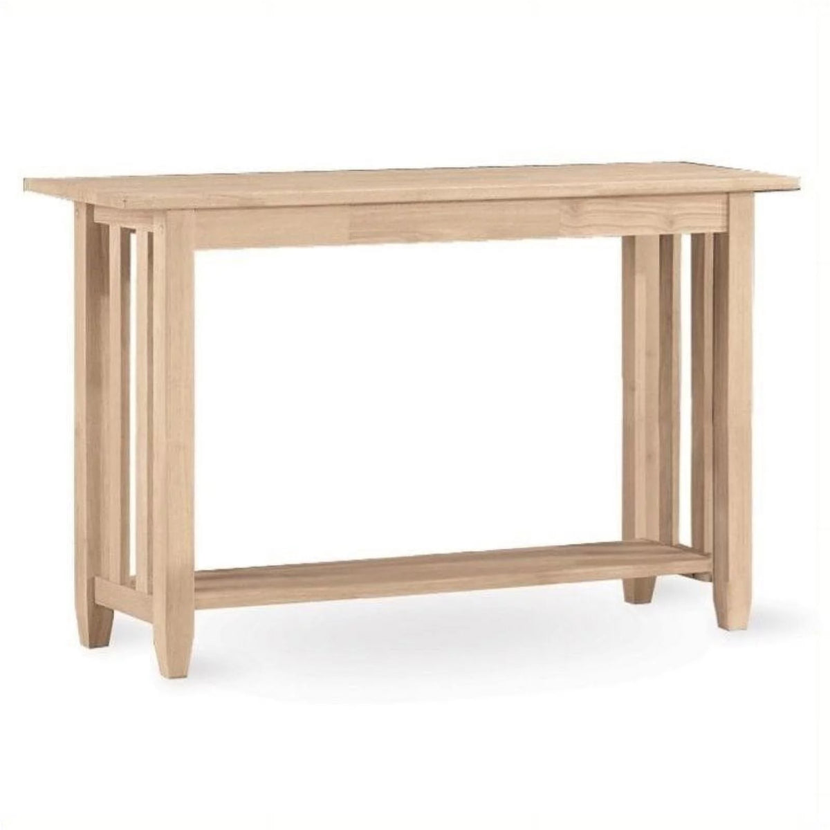 Unfinished Wood Sofa Table E963