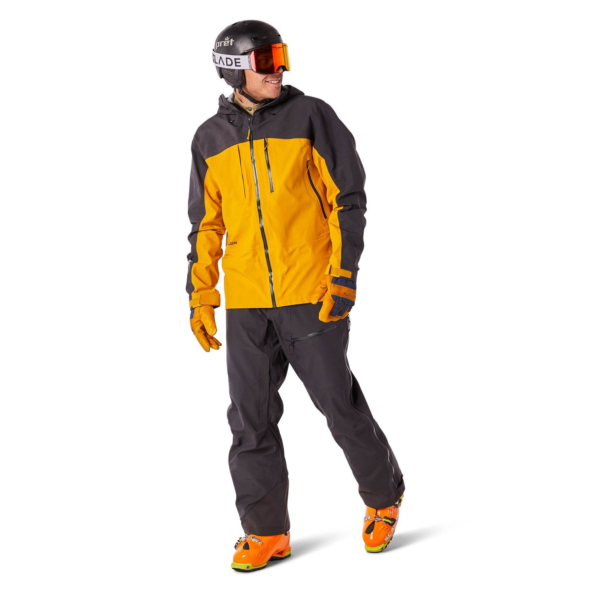 Charcoal/Amber Lab Coat V820868