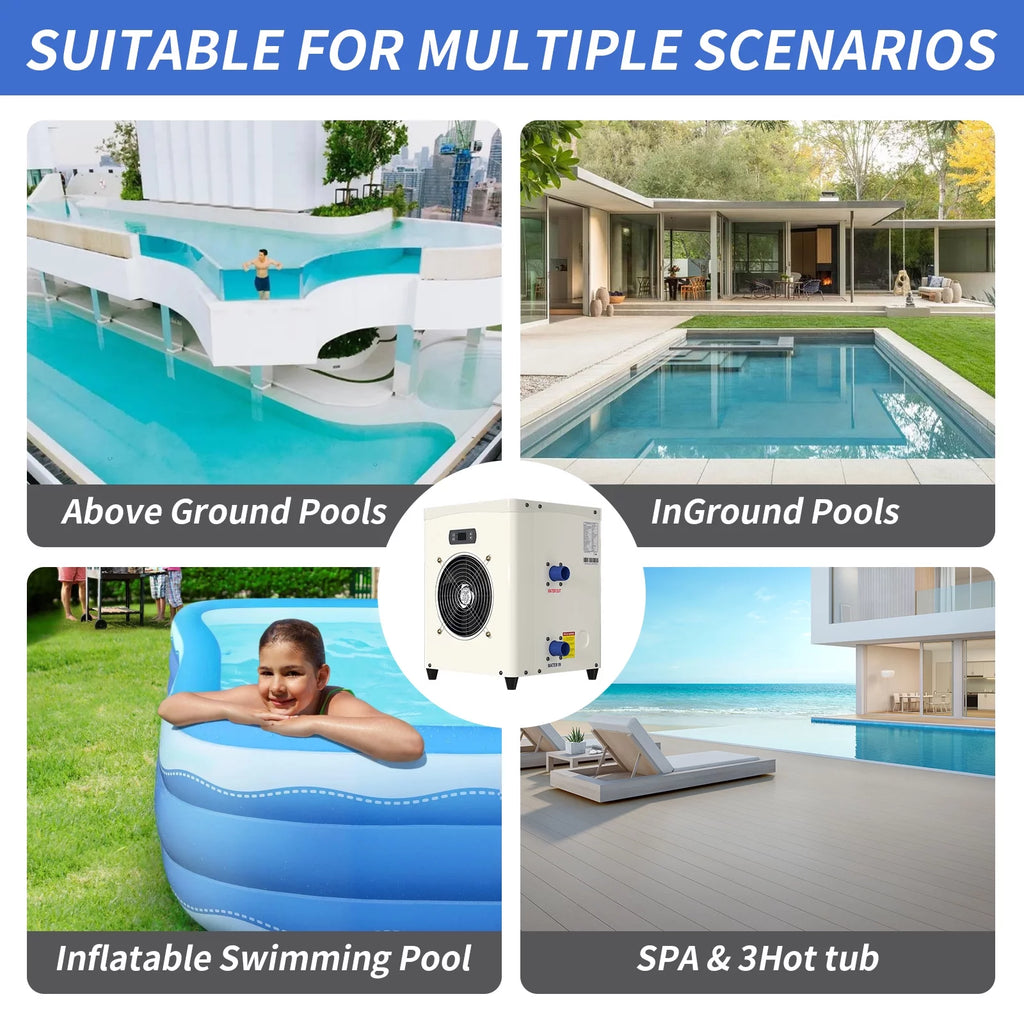 14331 BTU Mini Swimming Pool Heat Pump C720