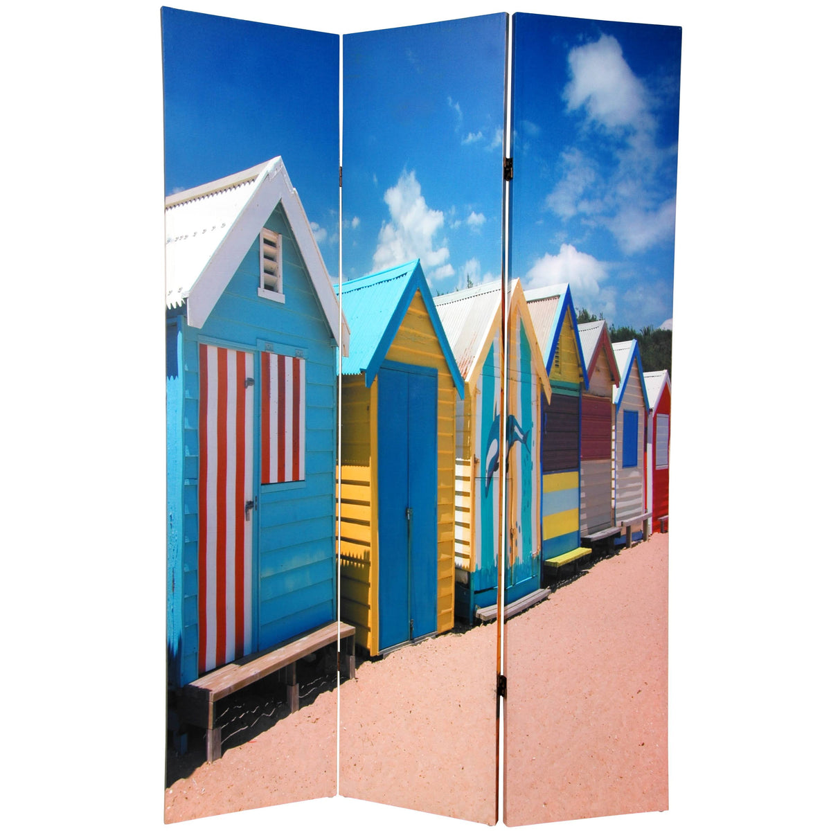 6 ft. Tall Double Sided Room Divider T185