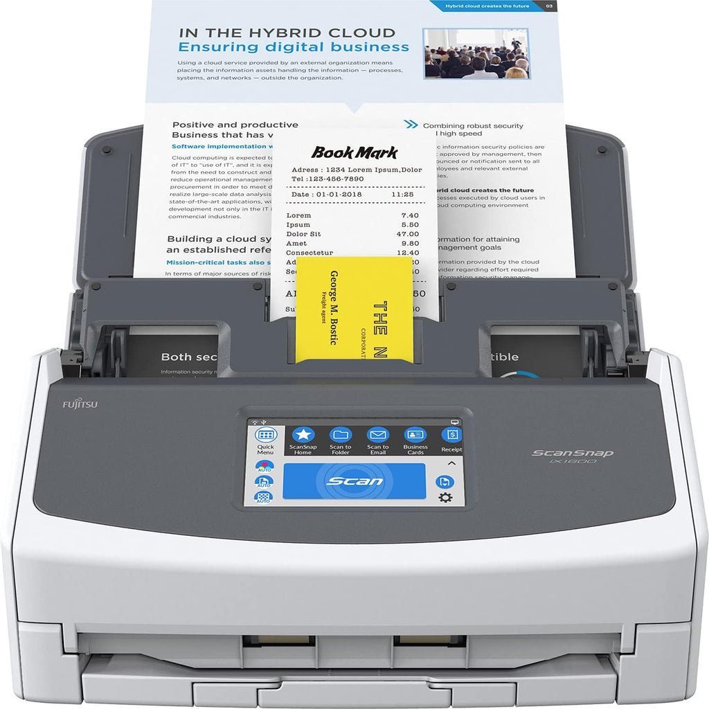 White Document Scanner Y121522