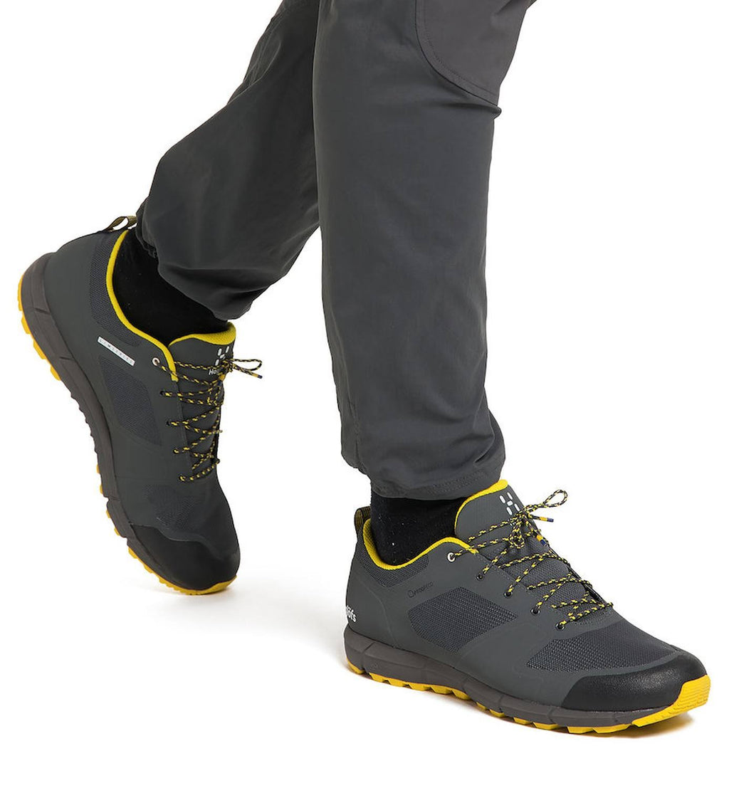 Magnetite/Signal Yellow Low Proof Hiking Shoes M521
