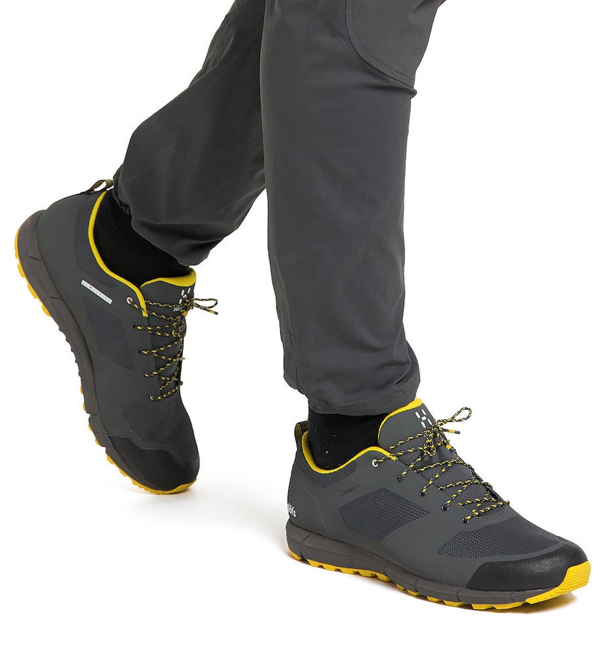 Magnetite/Signal Yellow Low Proof Hiking Shoes M521