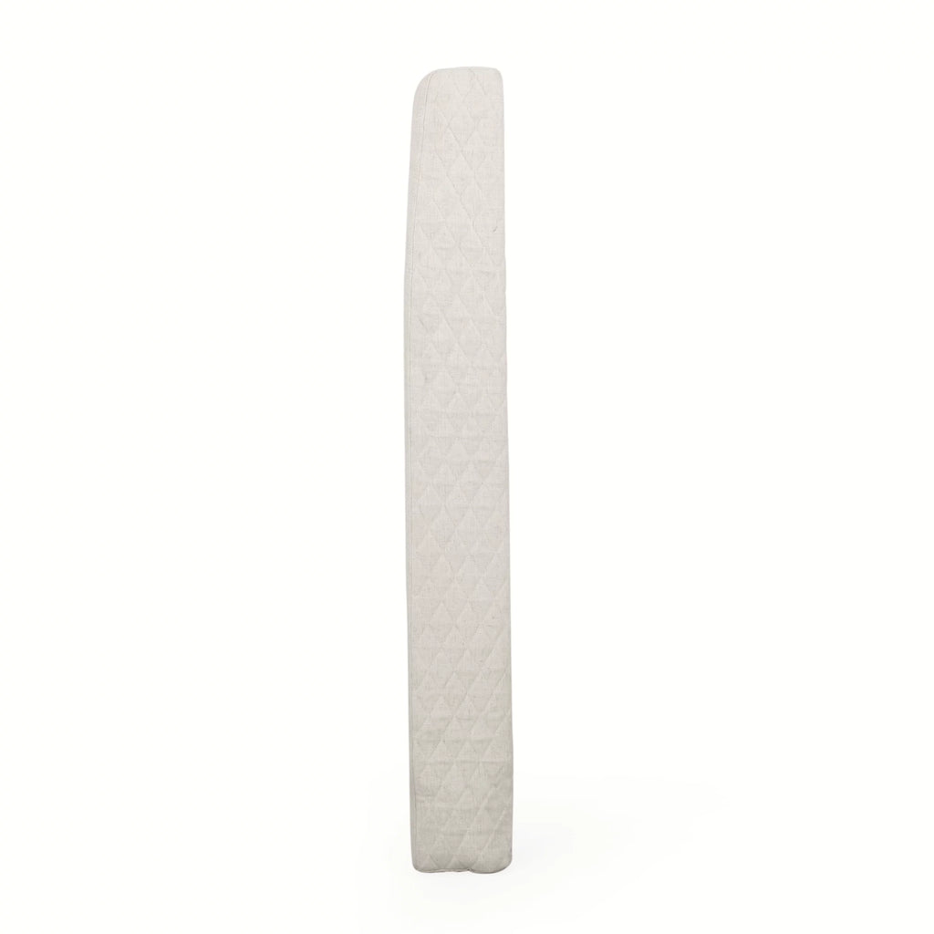 Beige Fabric Wingback Headboard F779
