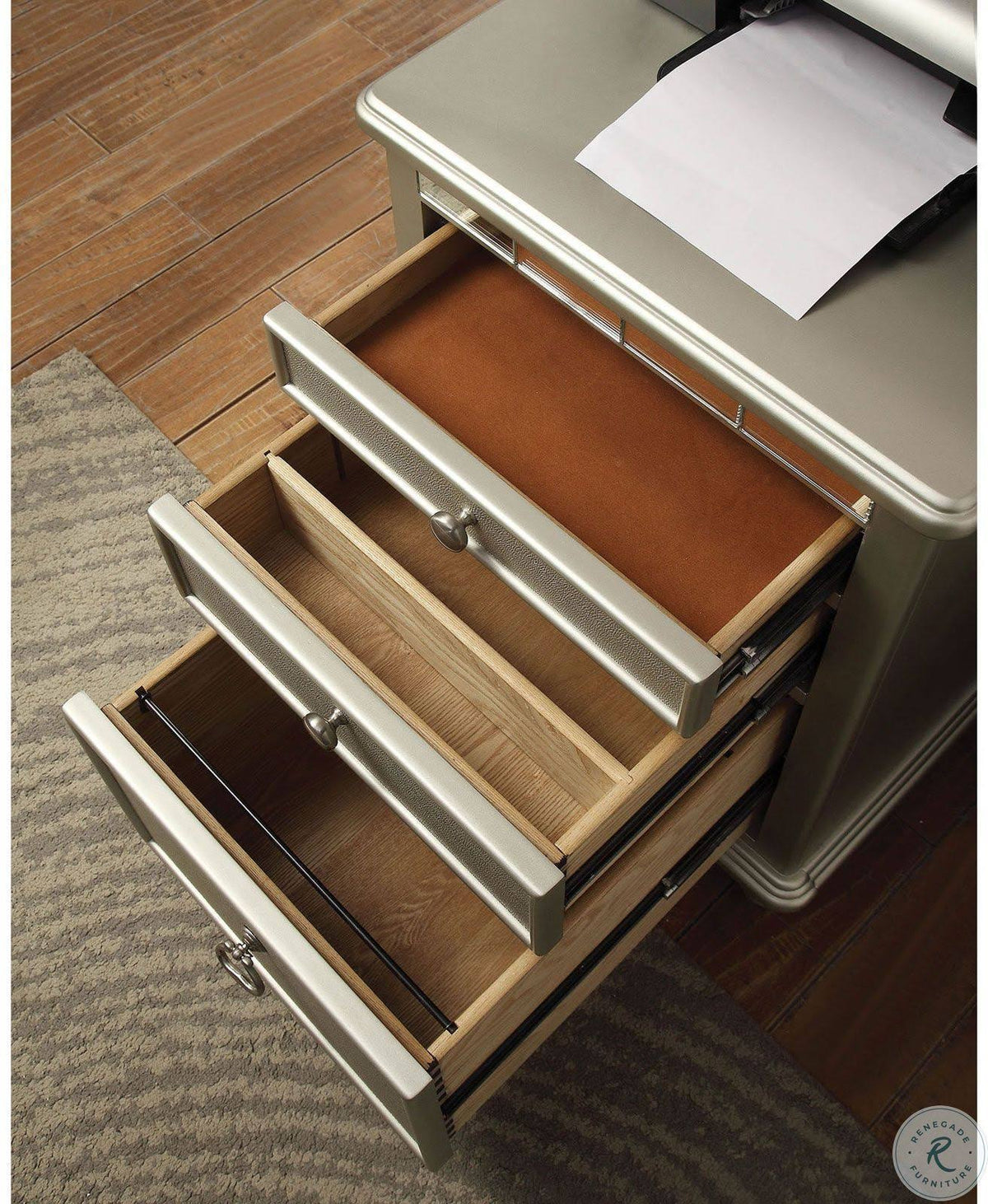 Silver File Cabinet K719845