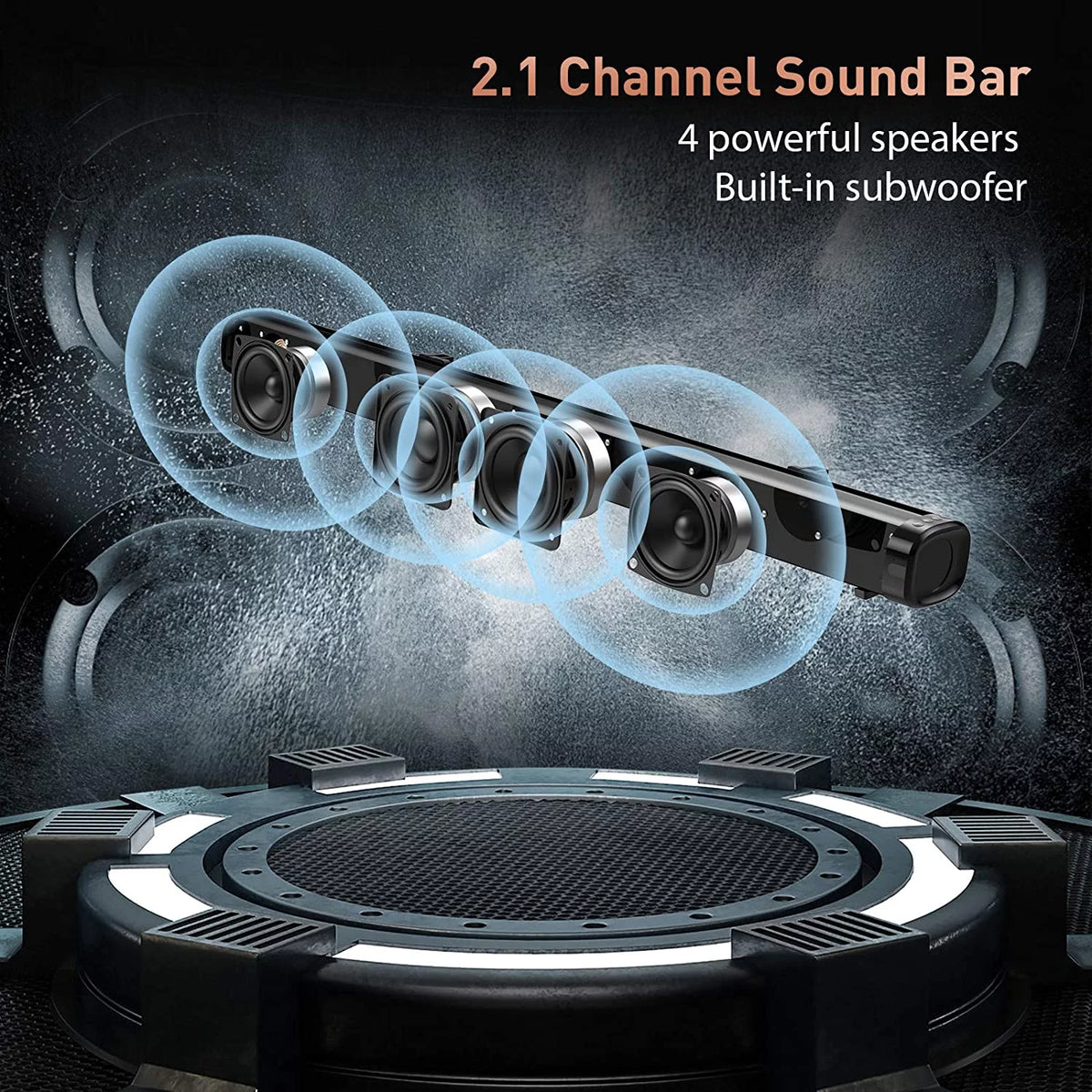 2.1CH Sound Bar with Subwoofer Z52734