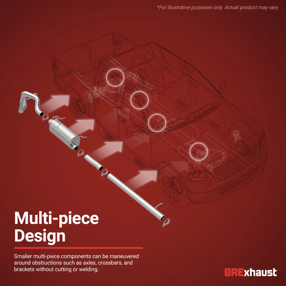Direct-Fit Replacement Exhaust System O357