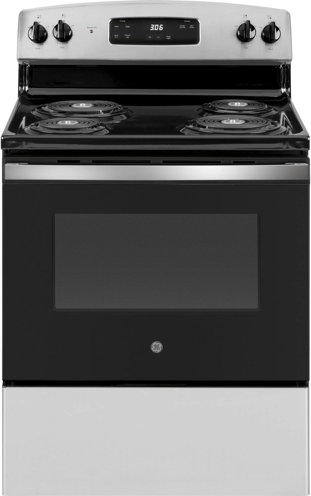 30" Freestanding Coil Electric Range Stainless Steel K447