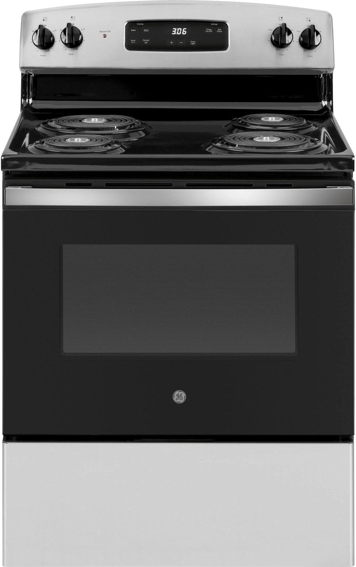 30" Freestanding Coil Electric Range Stainless Steel K447