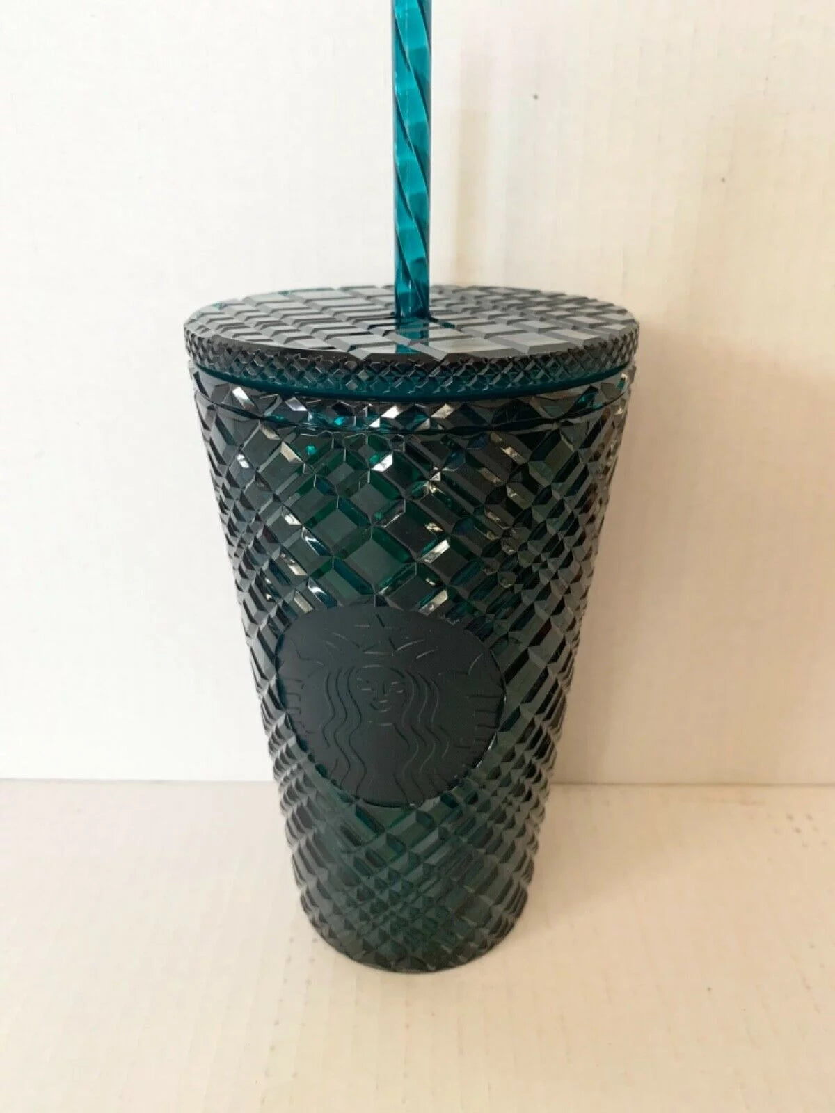 Dark Green Studded Tumbler Cold Cup 16 oz T89476