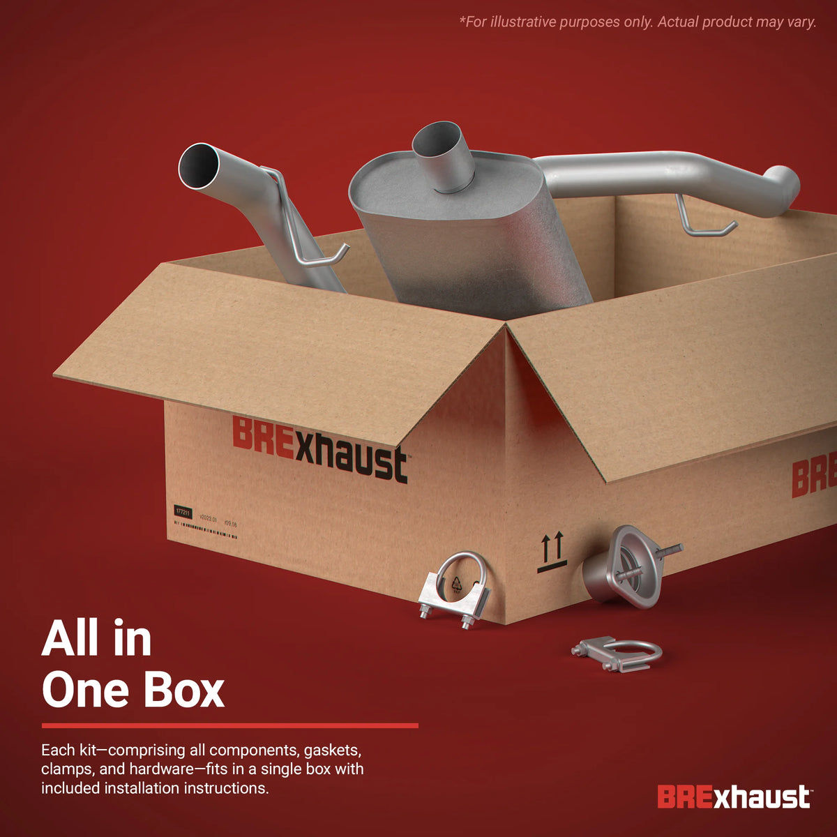 Direct-Fit Replacement Exhaust System O357