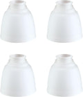 4 Pack Frosted Ceiling Fan Replacement Glass Shade, 4-3/4" Diameter x 4-3/4" Height C5276