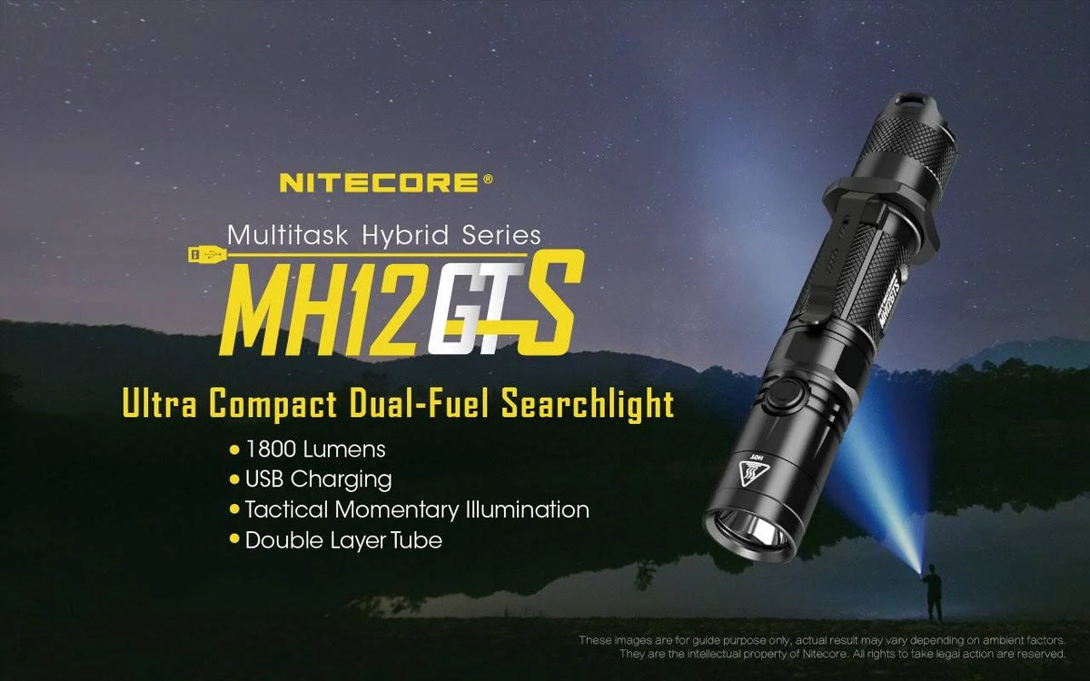1800 Lumen USB Rechargeable Tactical Flashlight M4149
