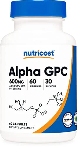 Alpha GPC 600mg 60 Vegetarian Capsules N32568
