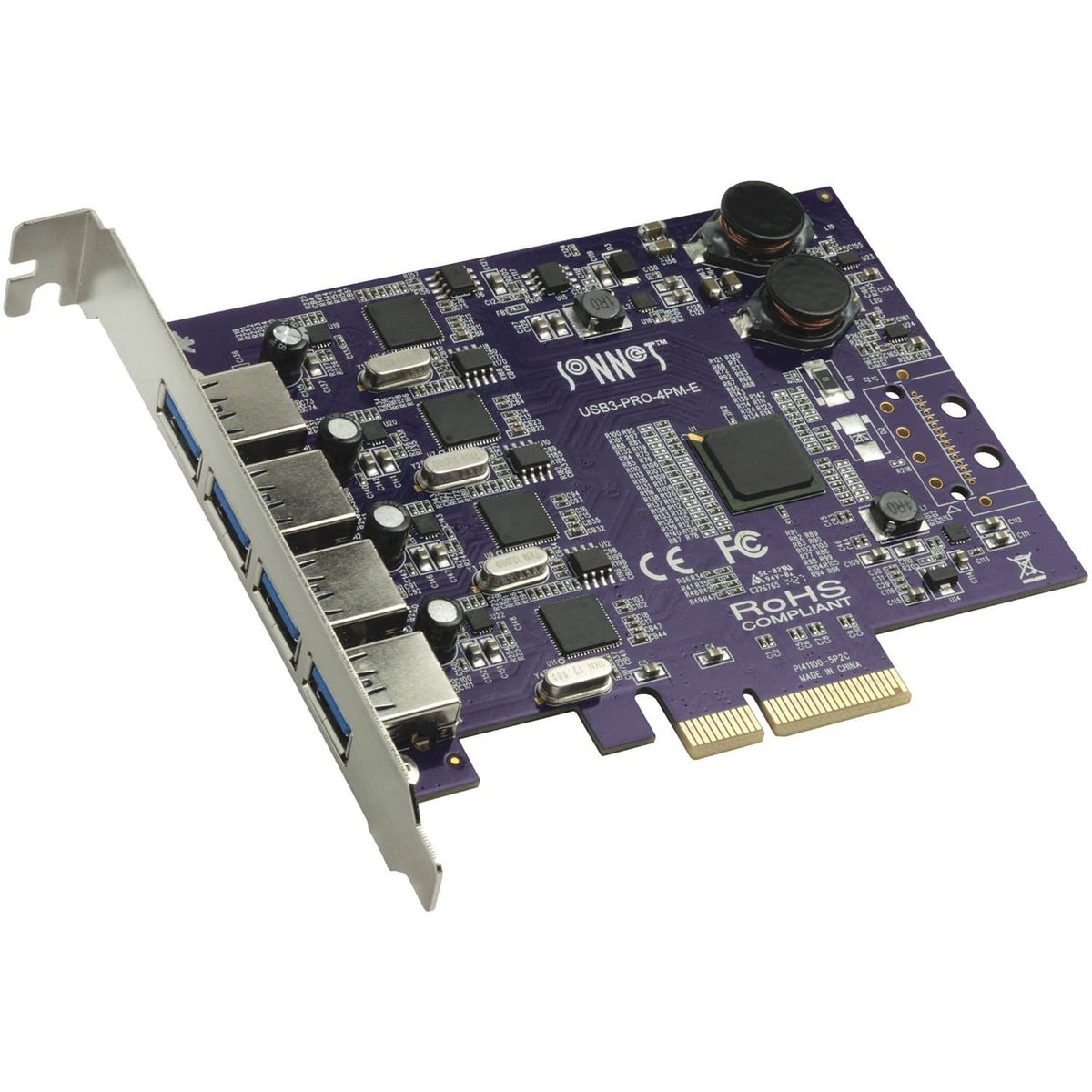 USB 3.0 4 Port PCIe Card X999