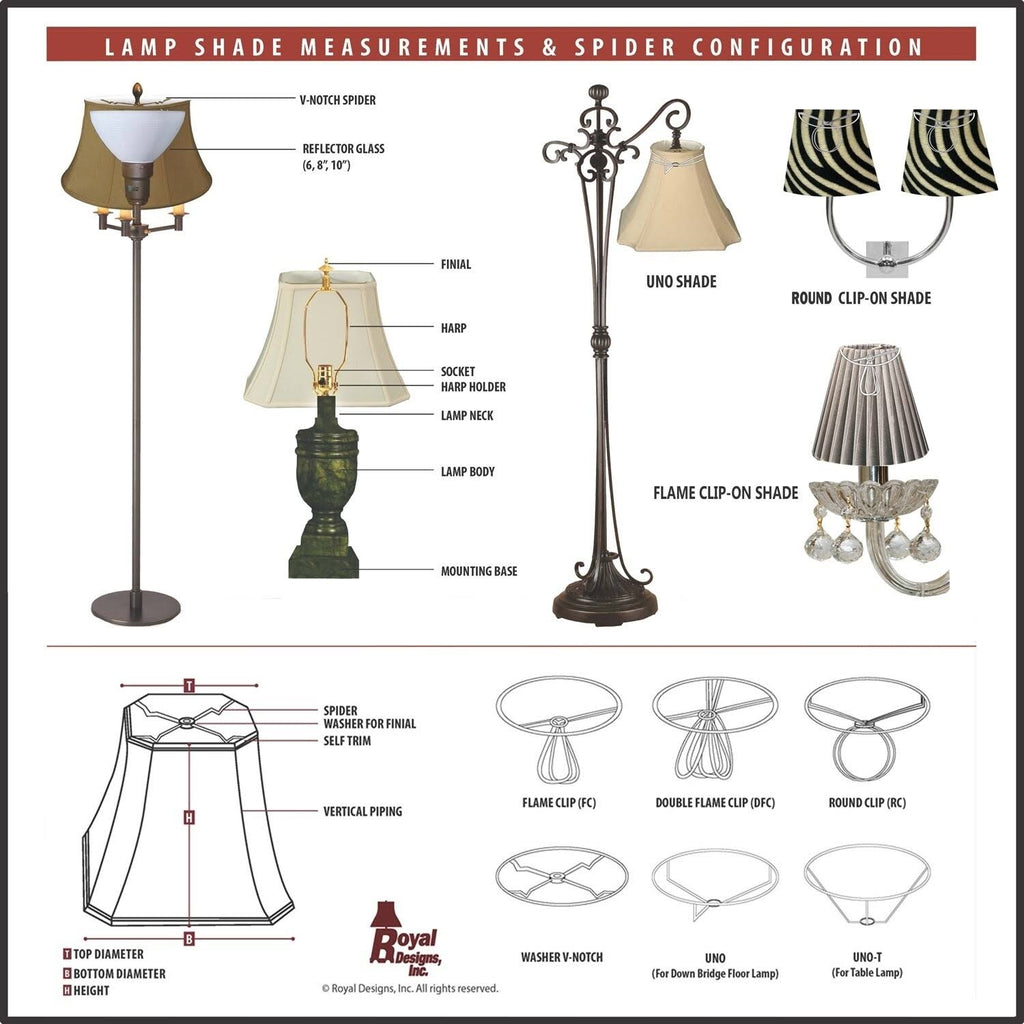 Black Lamp Shade, 6 x 12 x 10.25 X30652