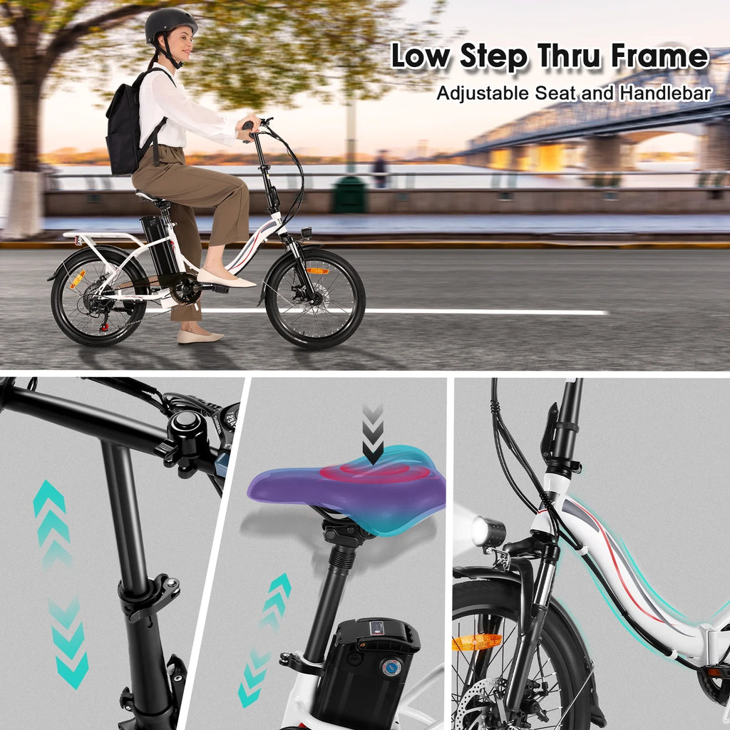 500W Folding Electric Bike for Adults L470875