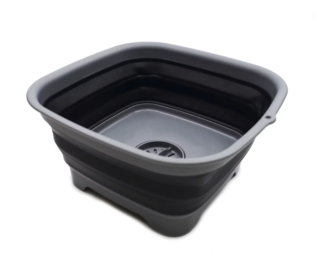 9.3L Collapsible Dishpan with Draining Plug F7286