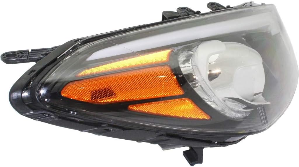 Headlight Assembly for Kia Forte Forte5 2014 2015 2016 Passenger Side Halogen L78823