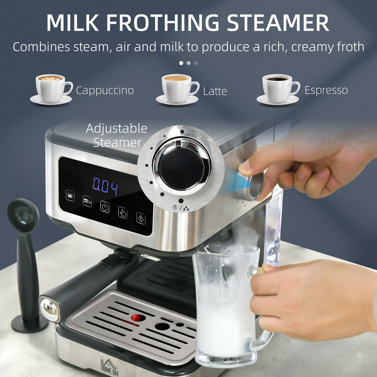 15-Bar Espresso Coffee Maker Machine R74957
