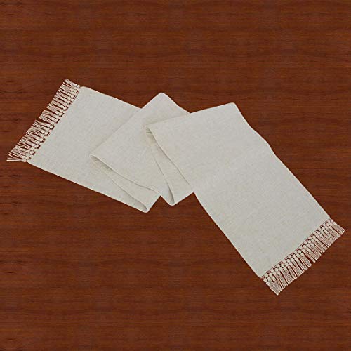 Burgundy 14 x 72 inches Lined Table Runner C65829
