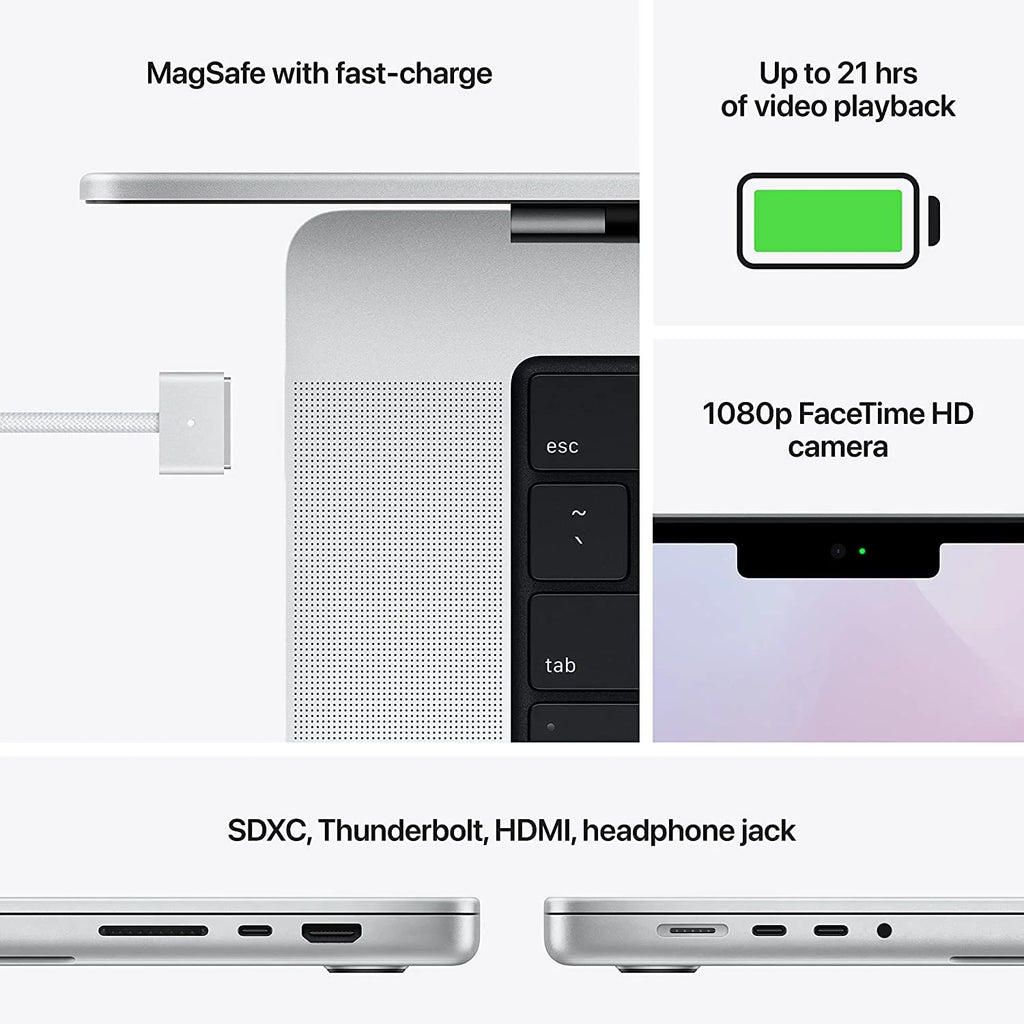 Refurbished MacBook Pro 16 inch 32GB RAM 1TB SSD Silver V636908