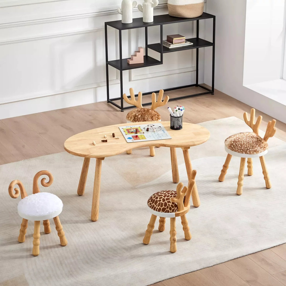 Handmade Wooden Toddler Chair D67603