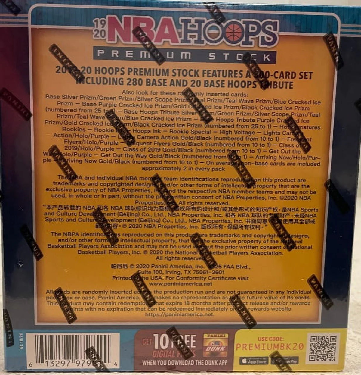 Basketball Trading Card Mega Box A55410
