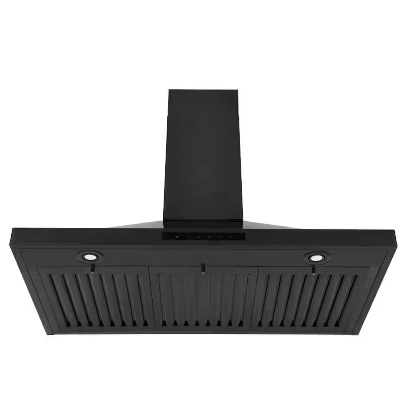 Black Stainless Steel 30 in. 400 CFM Convertible Wall Mount Range Hood R883502