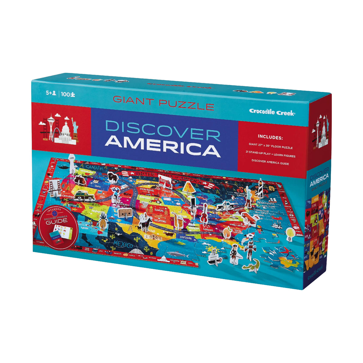 100 Pcs Floor Puzzle W91709