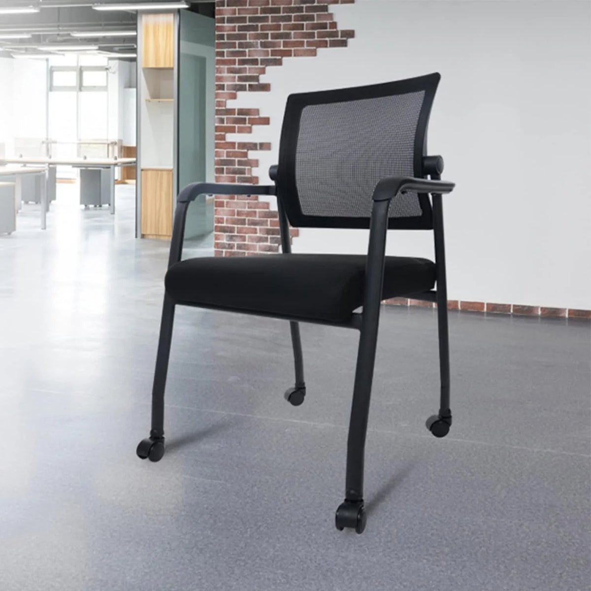 Black 2 Pack Mesh Adjustable Desk Chair V760