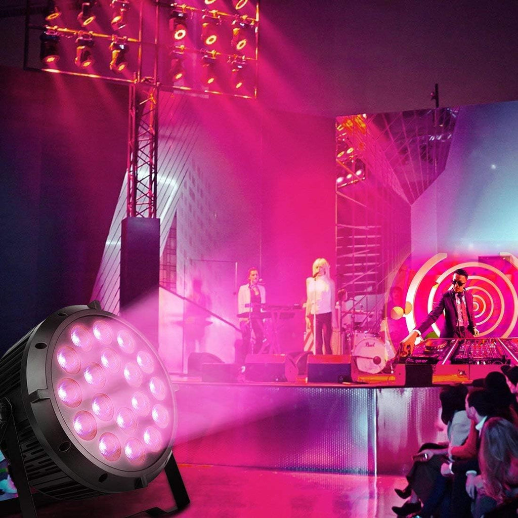 18x8W RGBW LED Stage Lights 6 Packs A260