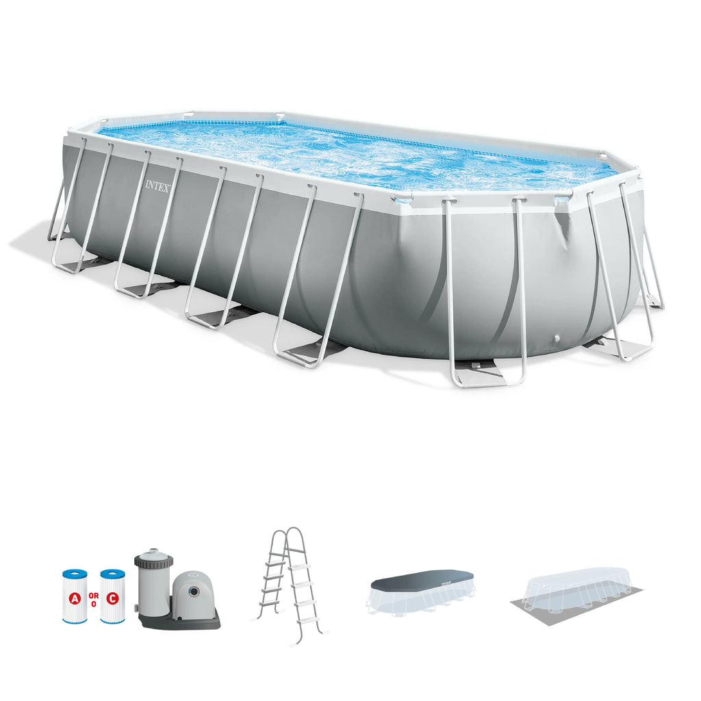 20 Foot Prism Frame Oval Pool Set I891172
