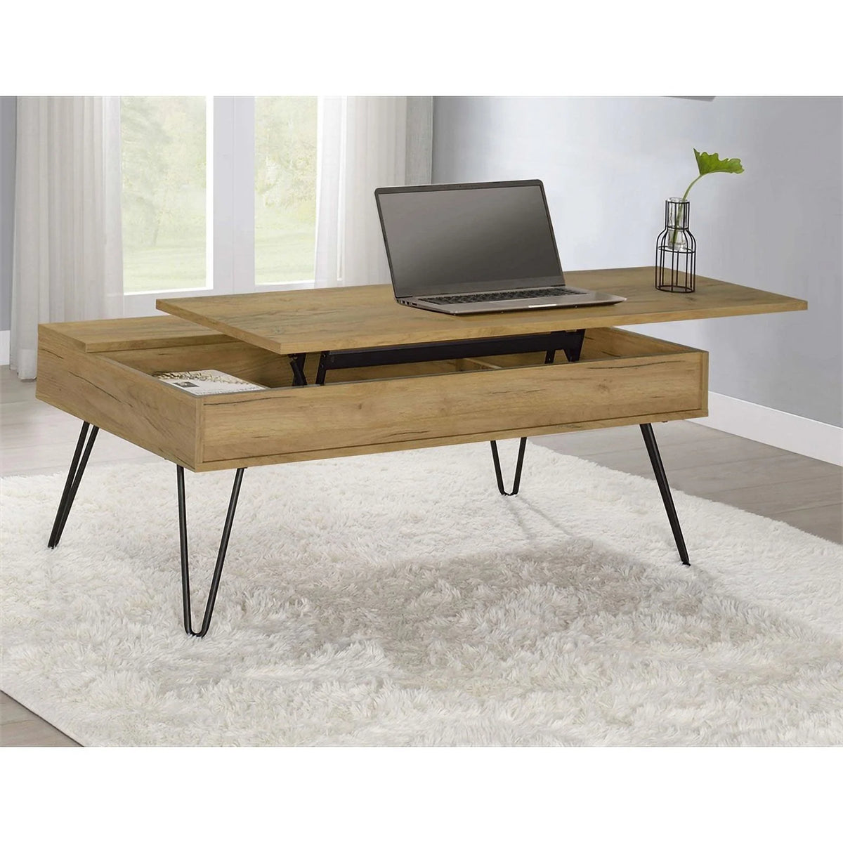 Modern Wood Lift Top Coffee Table A99961