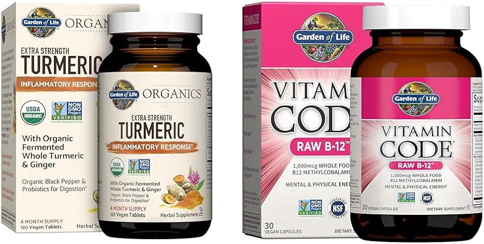 120 Tablets Turmeric Curcumin B12 Vegan Gluten Free Supplements E81174