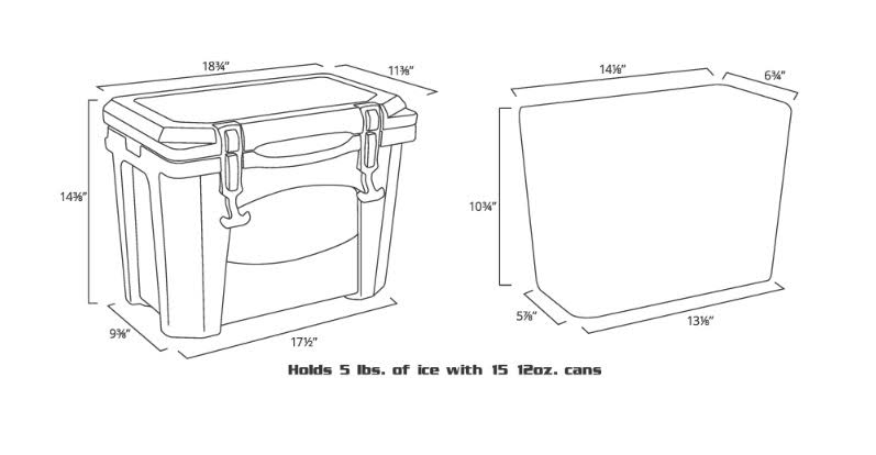 15 qt. Cooler R7137