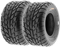 Pair of 2 ATV UTV Tires 18x9.5-8, 6 PR, Tubeless D2733