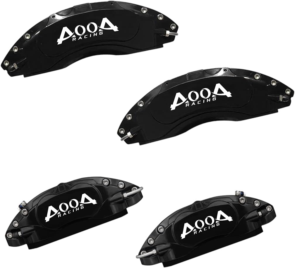Aluminum Red Caliper Covers Front Double Piston R414
