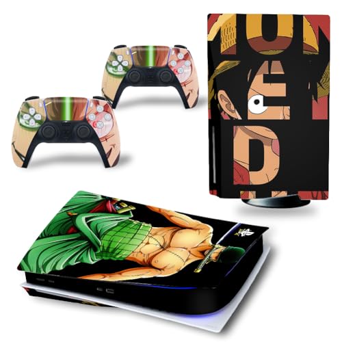 Anime One Piece Straw Hat Pirates Matte Finish Vinyl Wrap Sticker Full Decal Skin Set Z50921