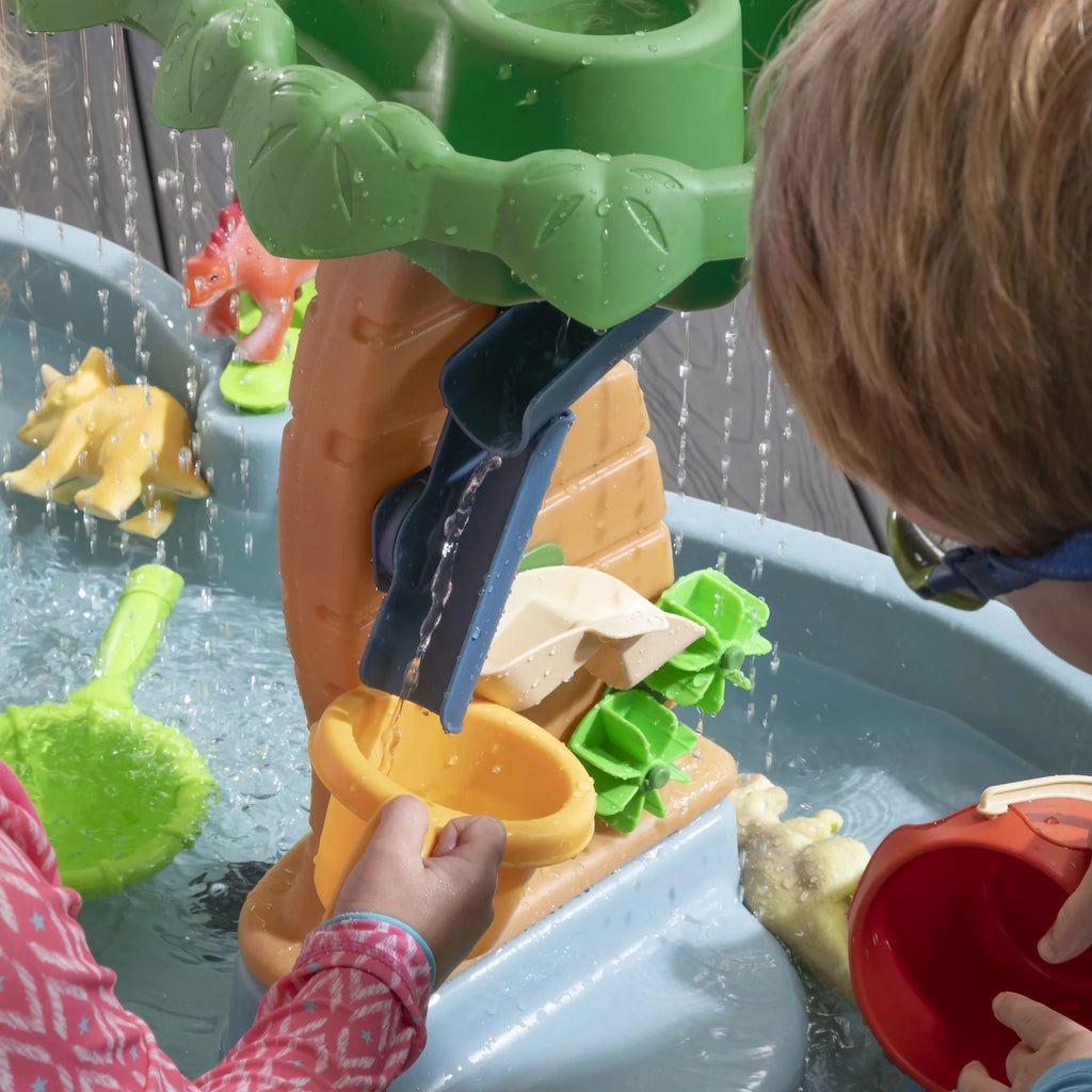 Gray Plastic Water Table with 13-piece Playset L406138